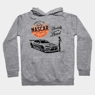 Motorsport Racing Beauty and Beast Hoodie